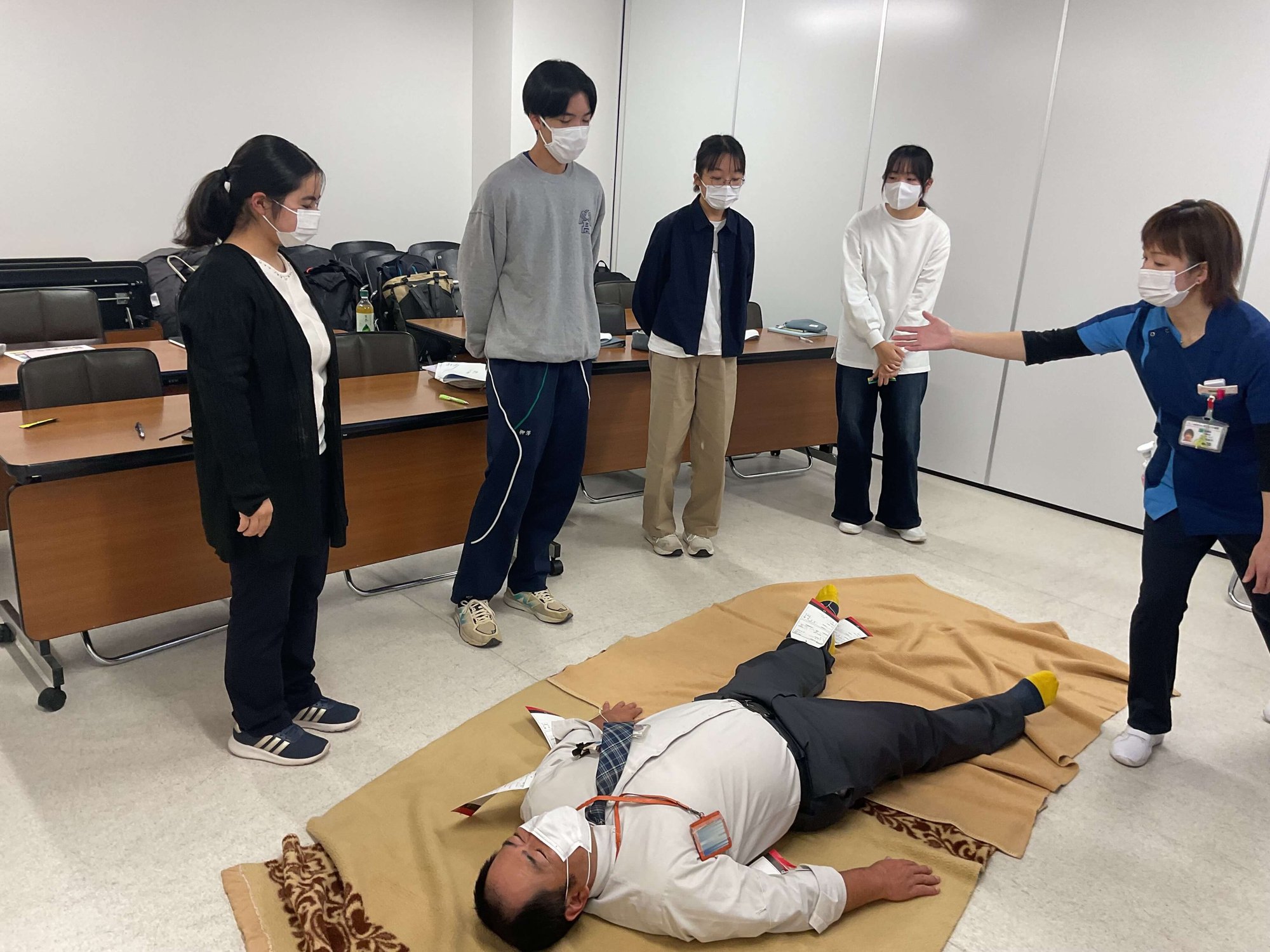 フィールドワークの様子