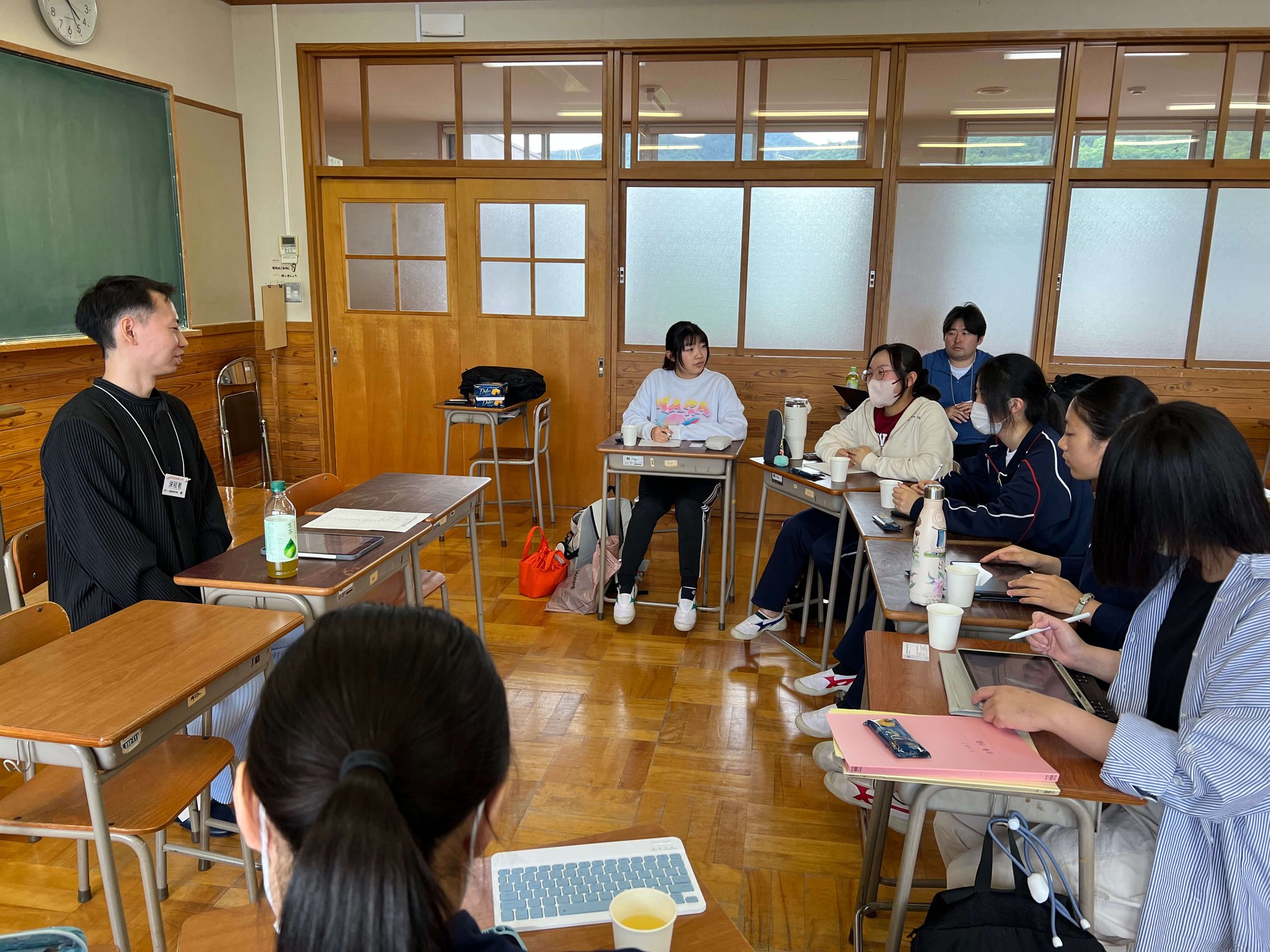 中山宏伸さんと語る会の様子