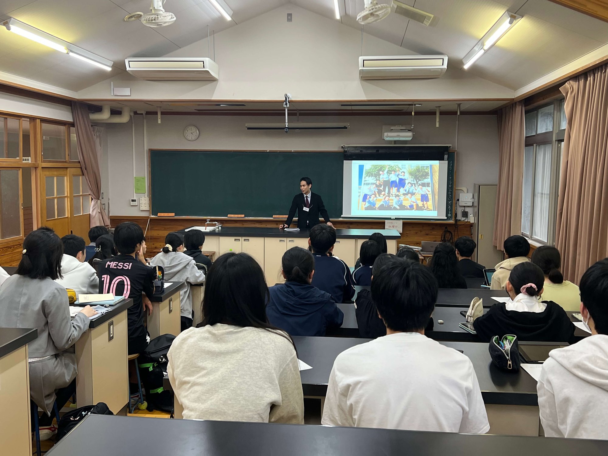 公開授業の様子