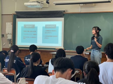 3年選択生の課題研究発表会を実施