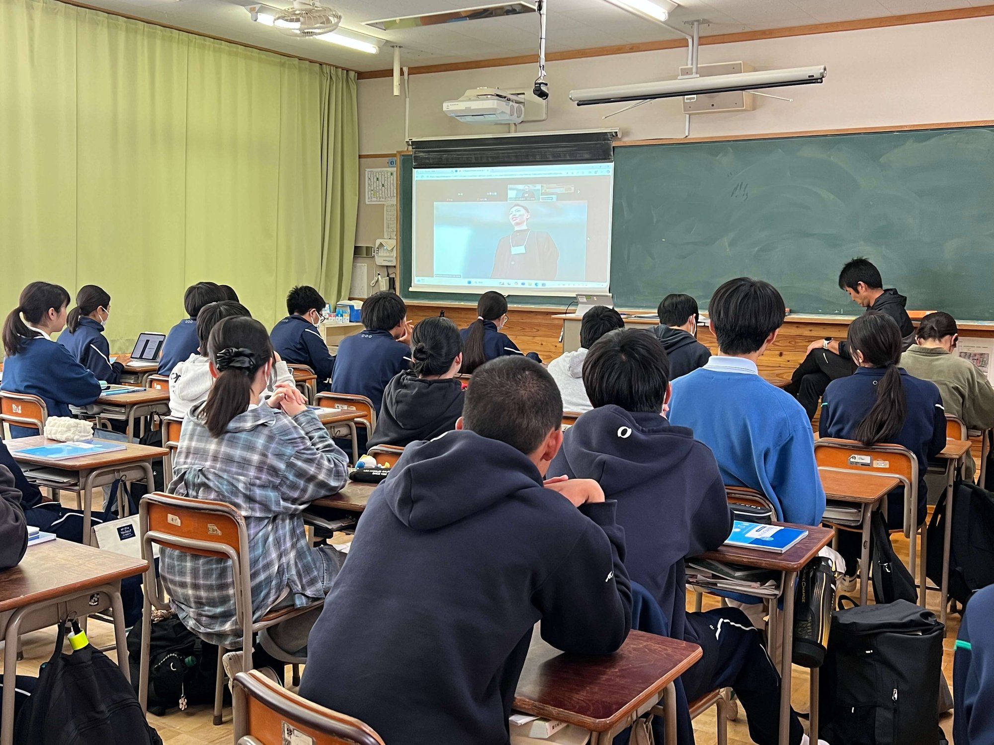中山宏伸さんミニ講演会の様子