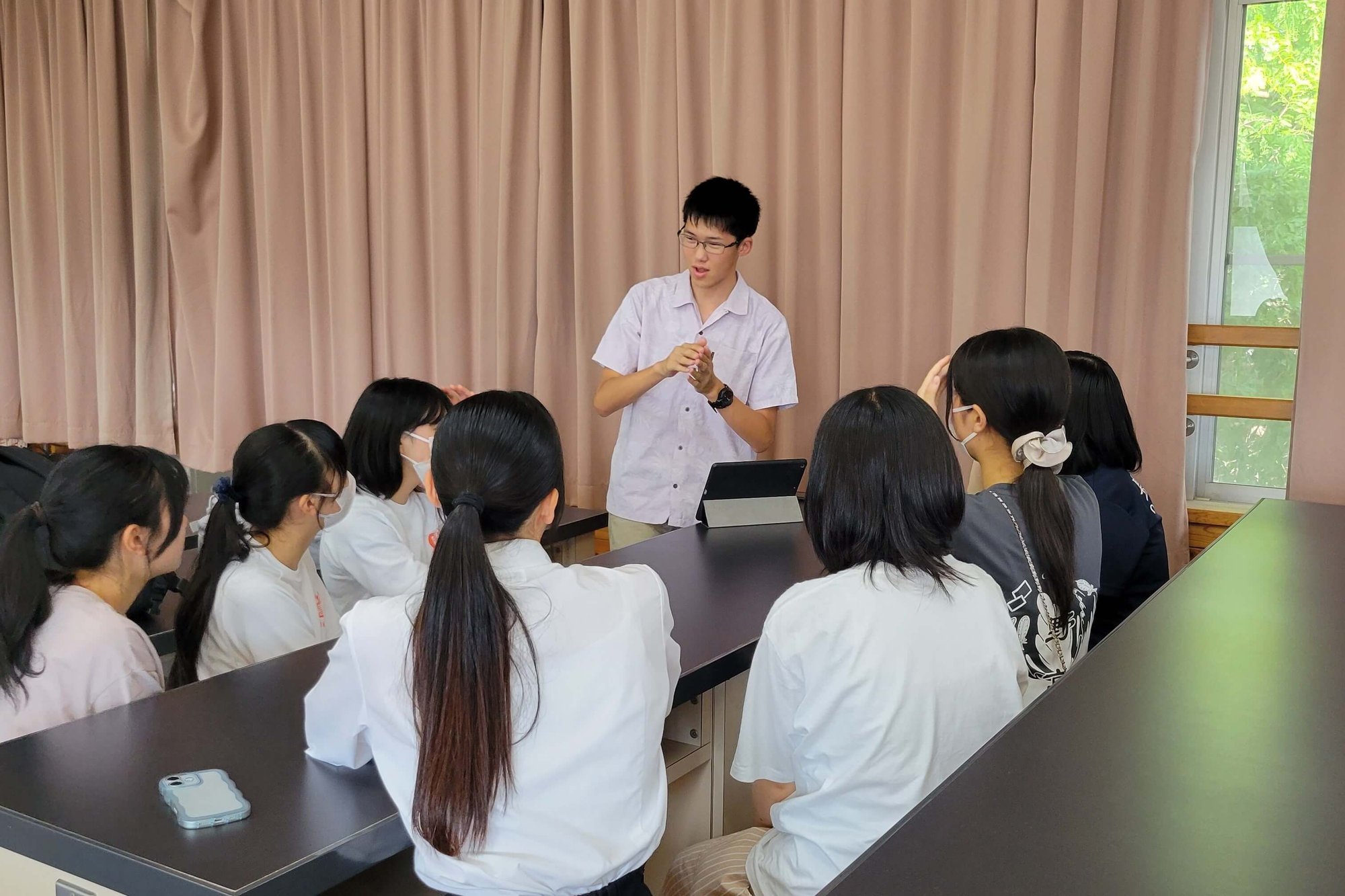 探究活動紹介②の様子