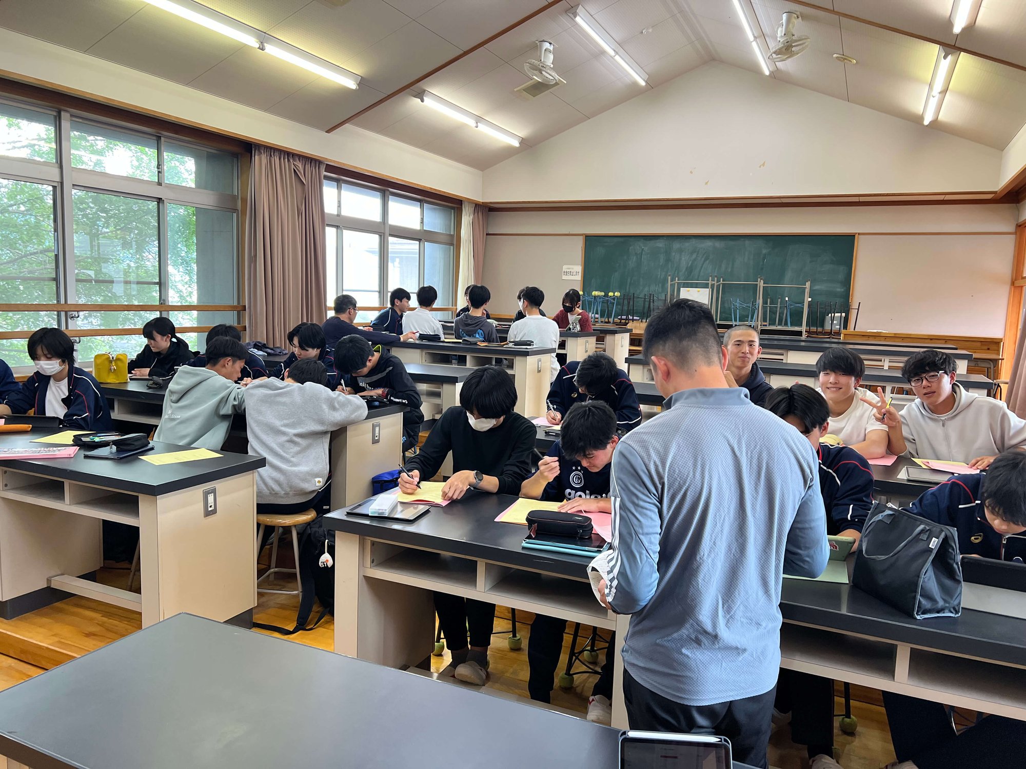 ゼミ形式授業の様子