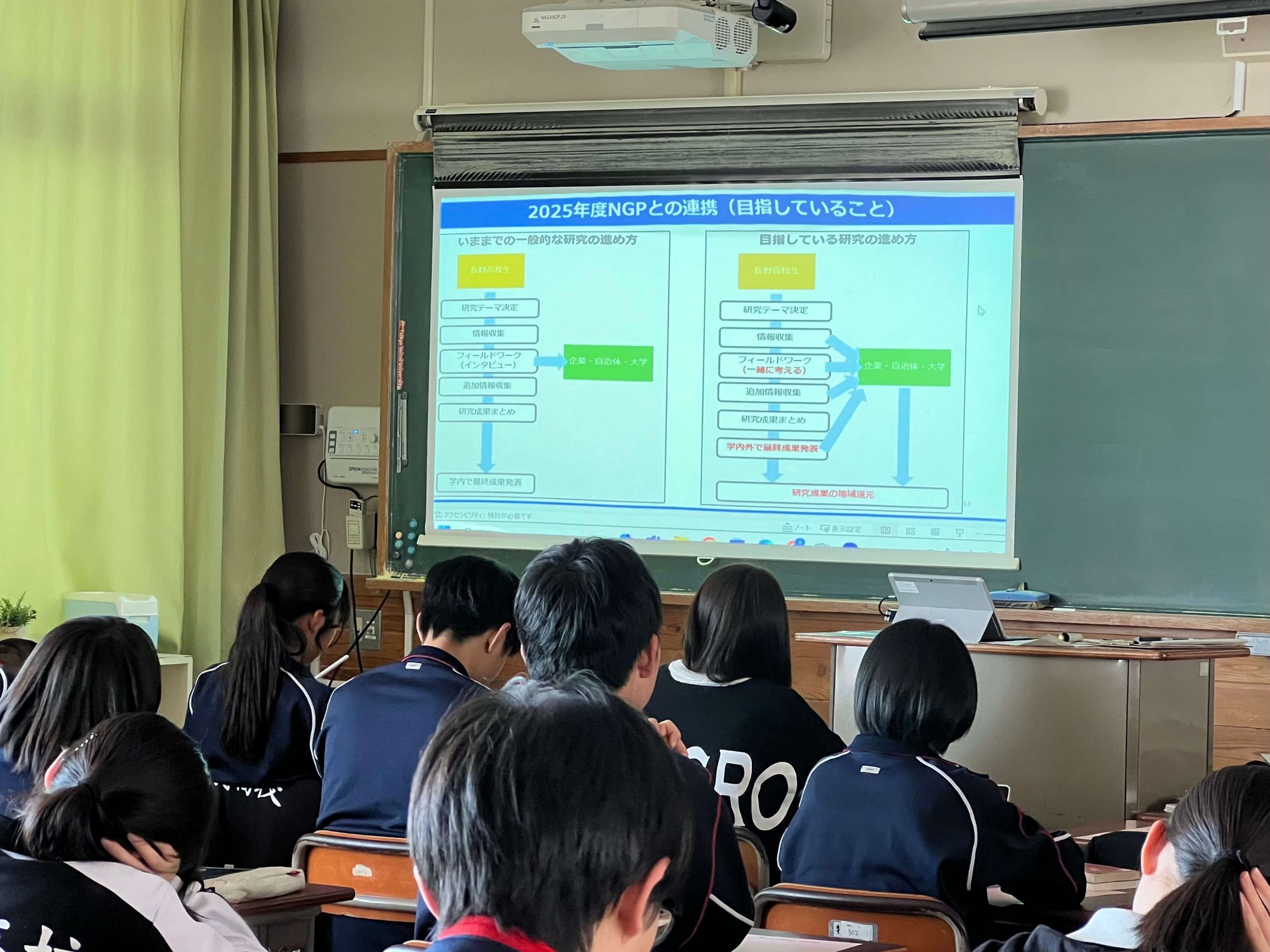 中山宏伸さんオンライン講演の様子