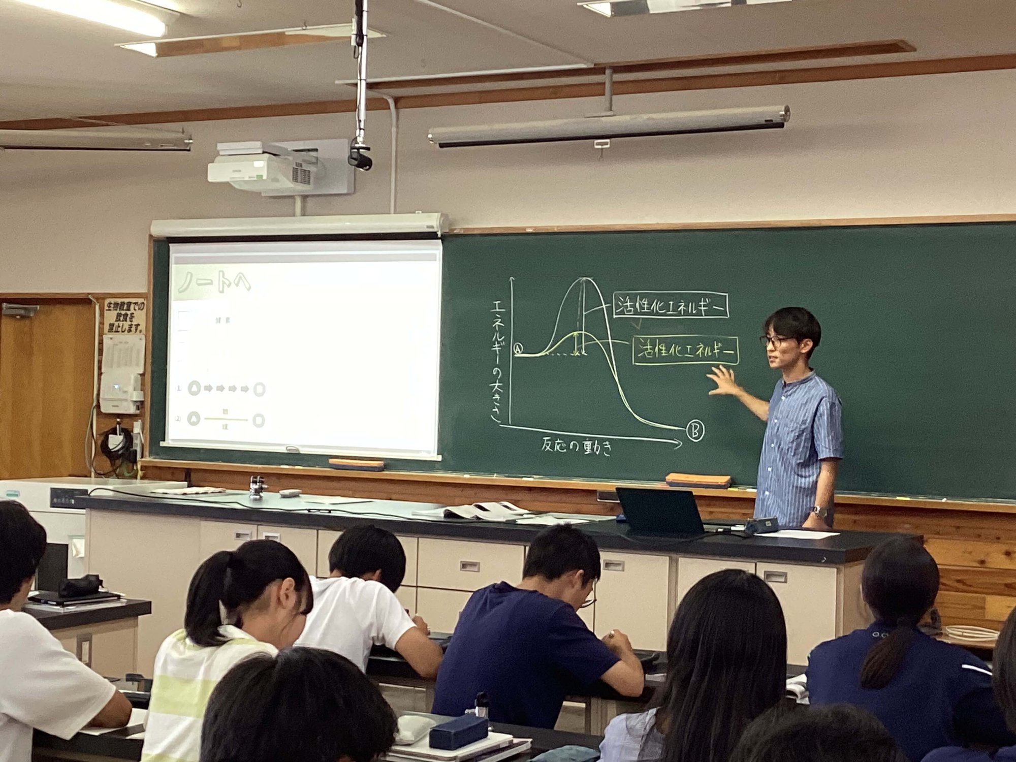 探究活動紹介①の様子