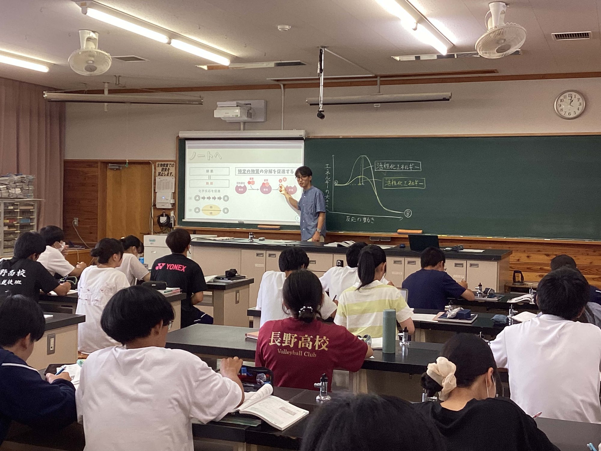 探究活動紹介①の様子