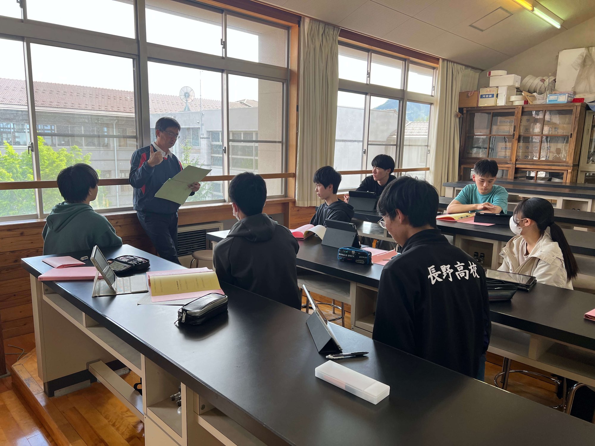 ゼミ形式授業の様子