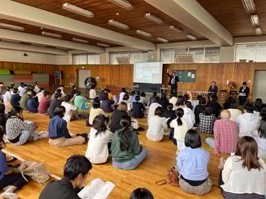 1学年海外研修の説明会を実施しました