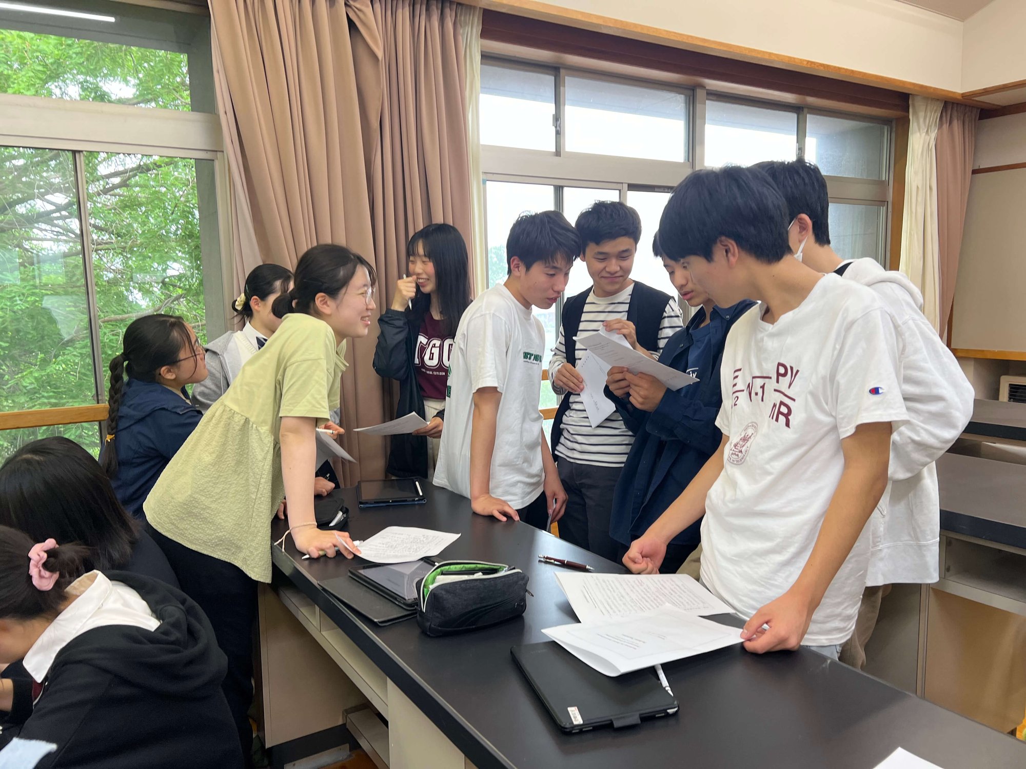 公開授業の様子