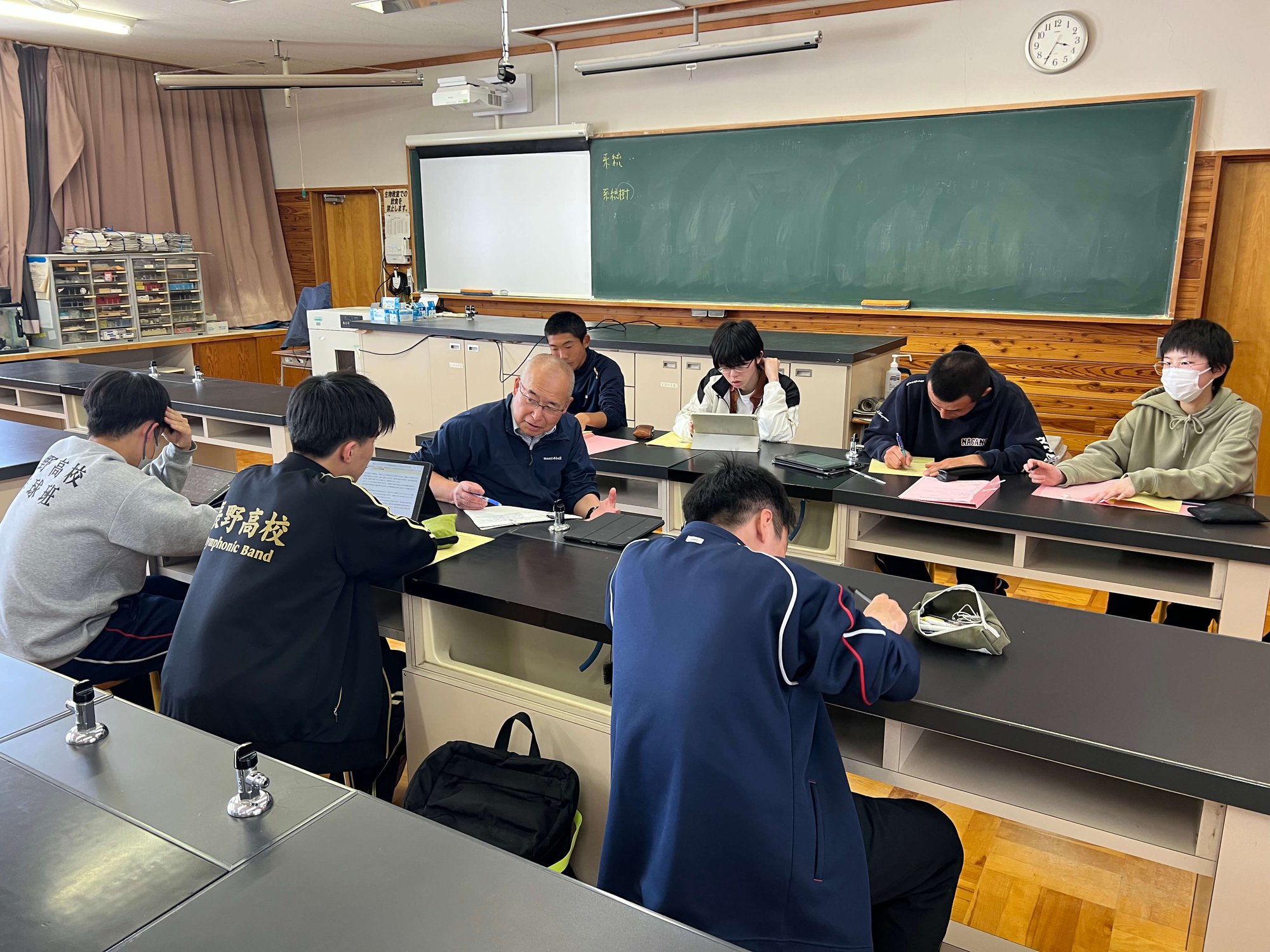 ゼミ形式授業の様子