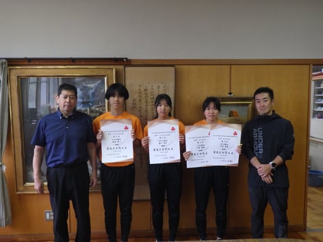 陸上班　長野県大会入賞報告
