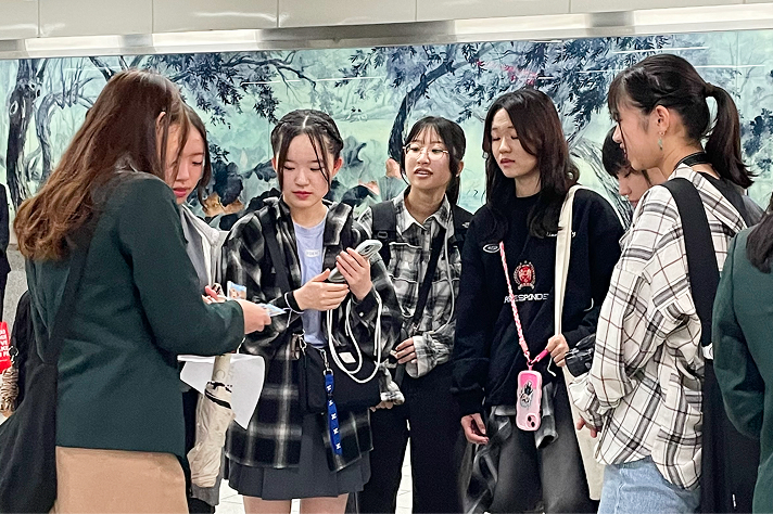 興味関心分野に分かれた観光