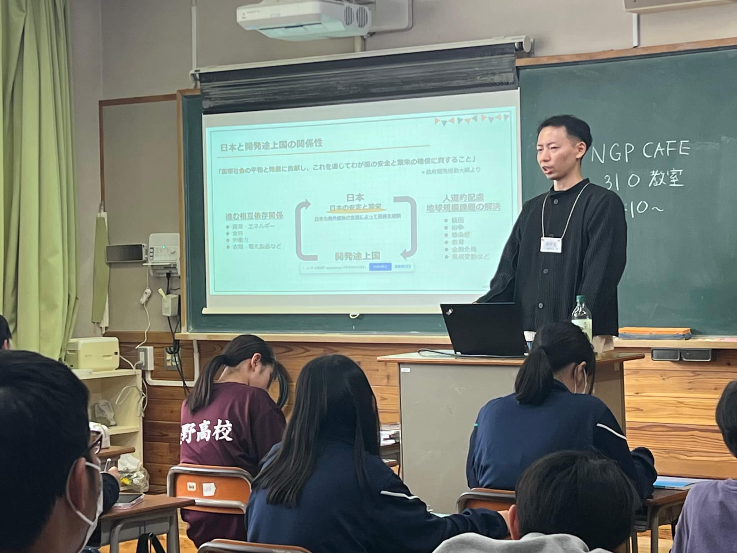 中山宏伸さんミニ講演会の様子