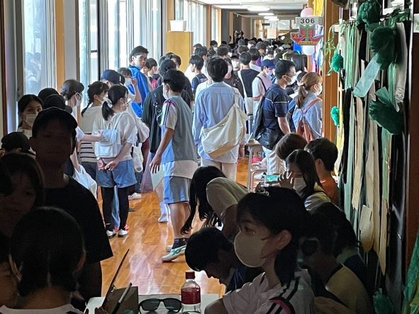 中フェス・芸術祭・1/2学年クラス企画・3年生モギコン・ビデオコンテスト・有志文化企画など