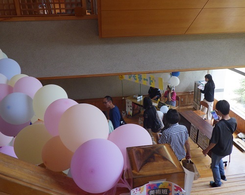 中フェス・芸術祭・1/2学年クラス企画・3年生モギコン・中庭販売・有志文化企画など